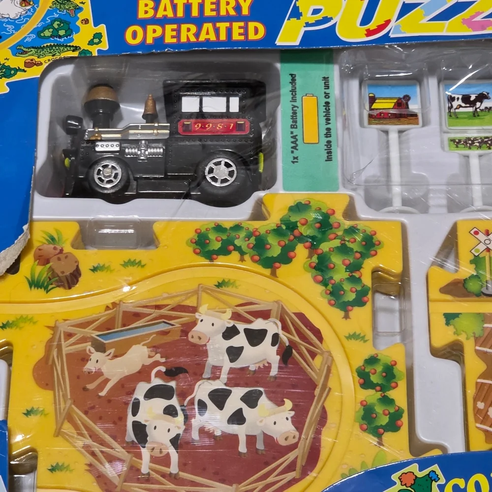 New Battery Operated Puzzle Age 3+